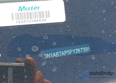 2015 Nissan Sentra Fe+ S/S/Sl/Sr/Sv z USA, uszkodzony, nr VIN 3N1AB7AP5FY267395